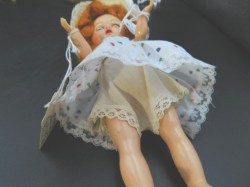 ginny doll redhead dot dress view